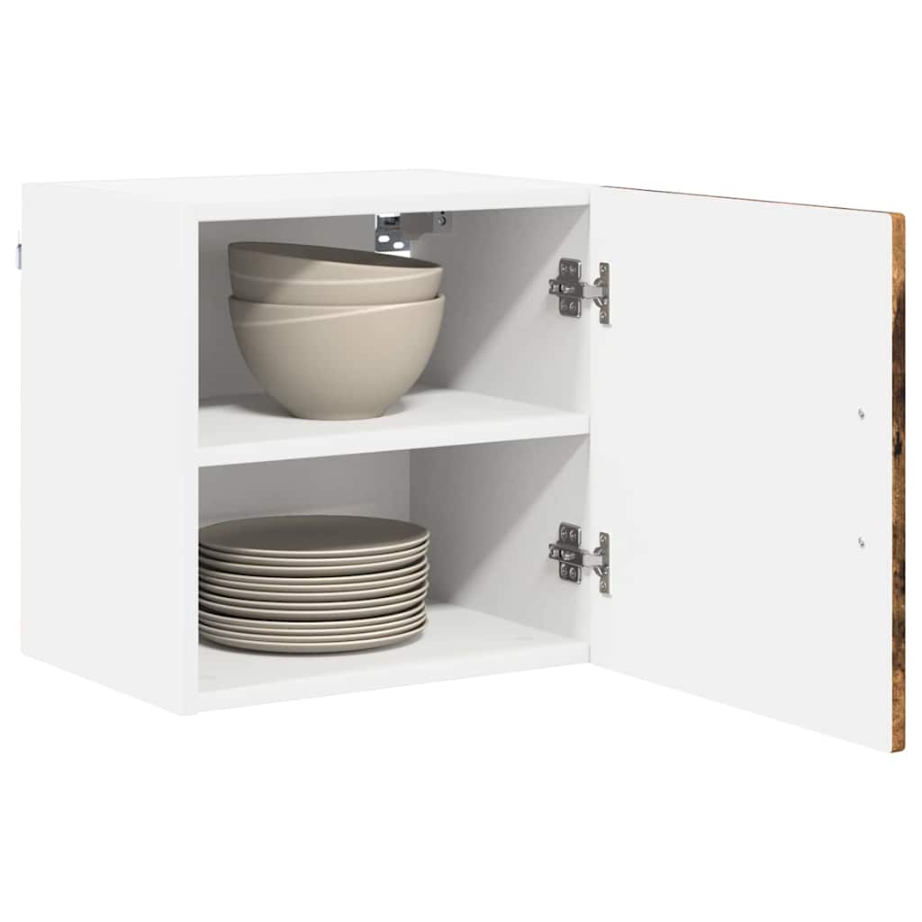 Wall Cabinet PORTO Smoked Oak 40 x 31 x 40 cm Engineered Wood