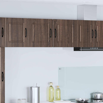 Wall Cabinet PORTO Brown Oak 40 x 31 x 40 cm Engineered Wood
