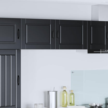 Wall Cabinet PORTO Black 50 x 31 x 40 cm Engineered Wood