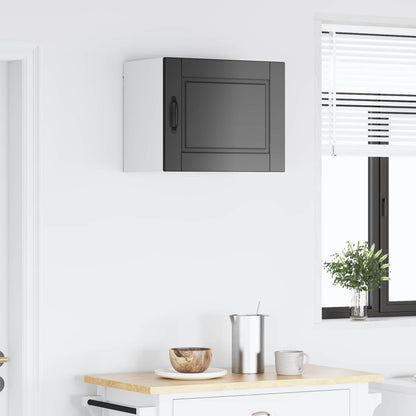 Wall Cabinet PORTO Black 50 x 31 x 40 cm Engineered Wood