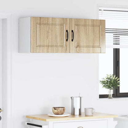 Wall Cabinet PORTO 2 pcs Sonoma Oak Engineered Wood