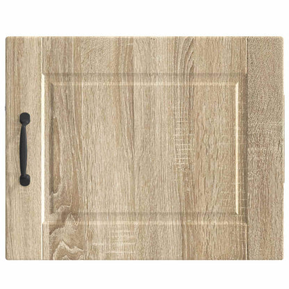 Wall Cabinet PORTO 2 pcs Sonoma Oak Engineered Wood