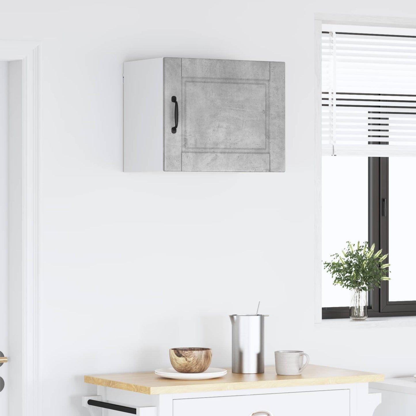 Wall Cabinet PORTO Concrete Grey 50 x 31 x 40 cm