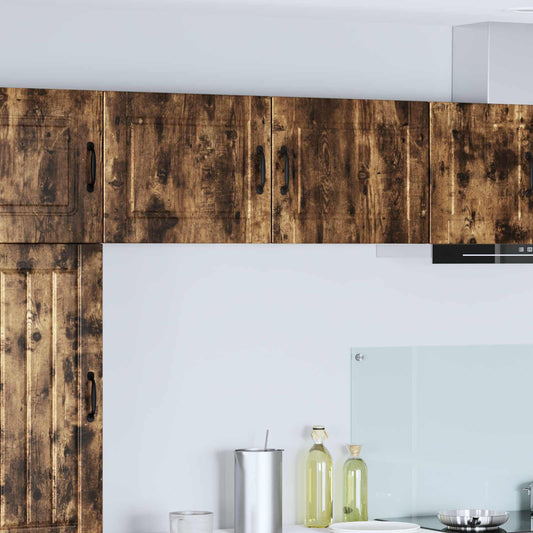 Wall Cabinet PORTO 2 pcs Smoked Oak 50 x 31 x 40 cm