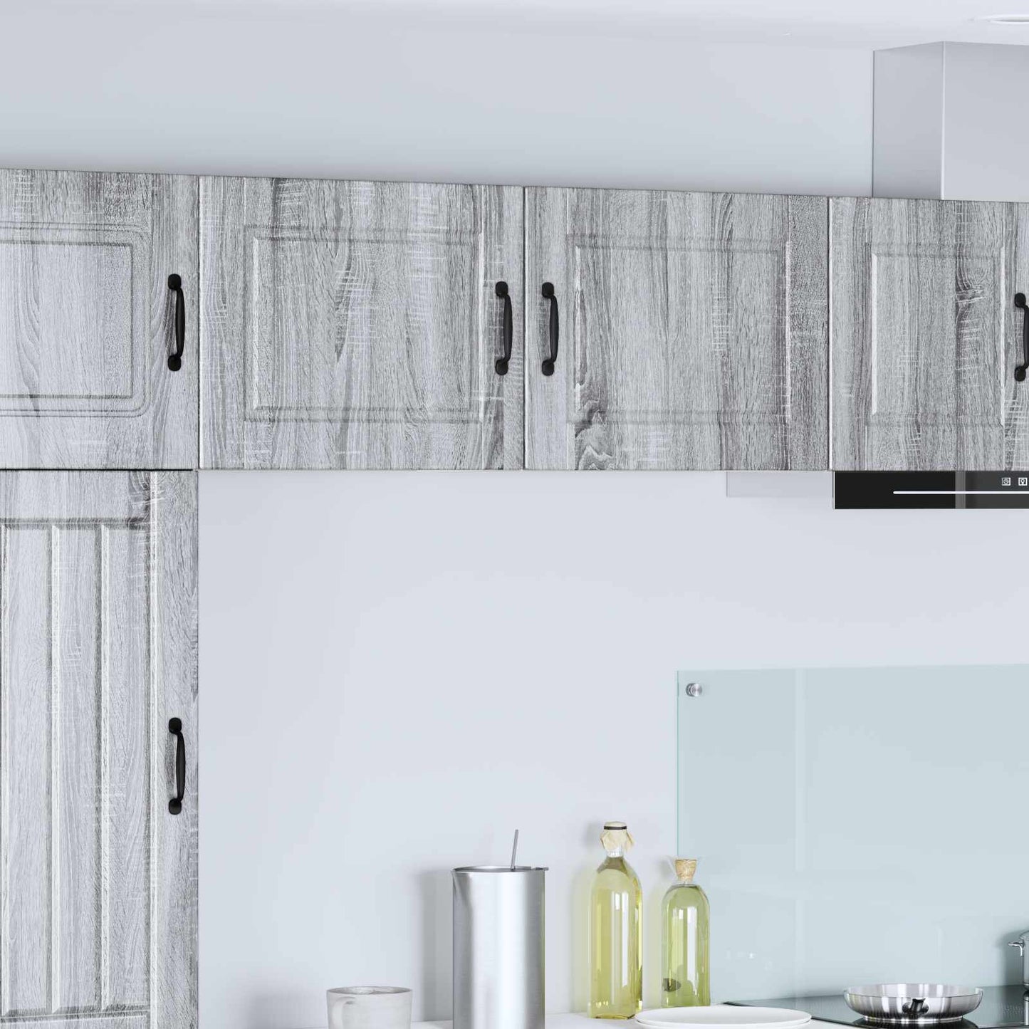 Wall Cabinet PORTO 2 pcs Grey Sonoma 50 x 31 x 40 cm