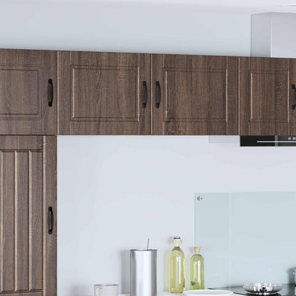 Wall Cabinet PORTO 2 pcs Brown Oak 50 x 31 x 40 cm