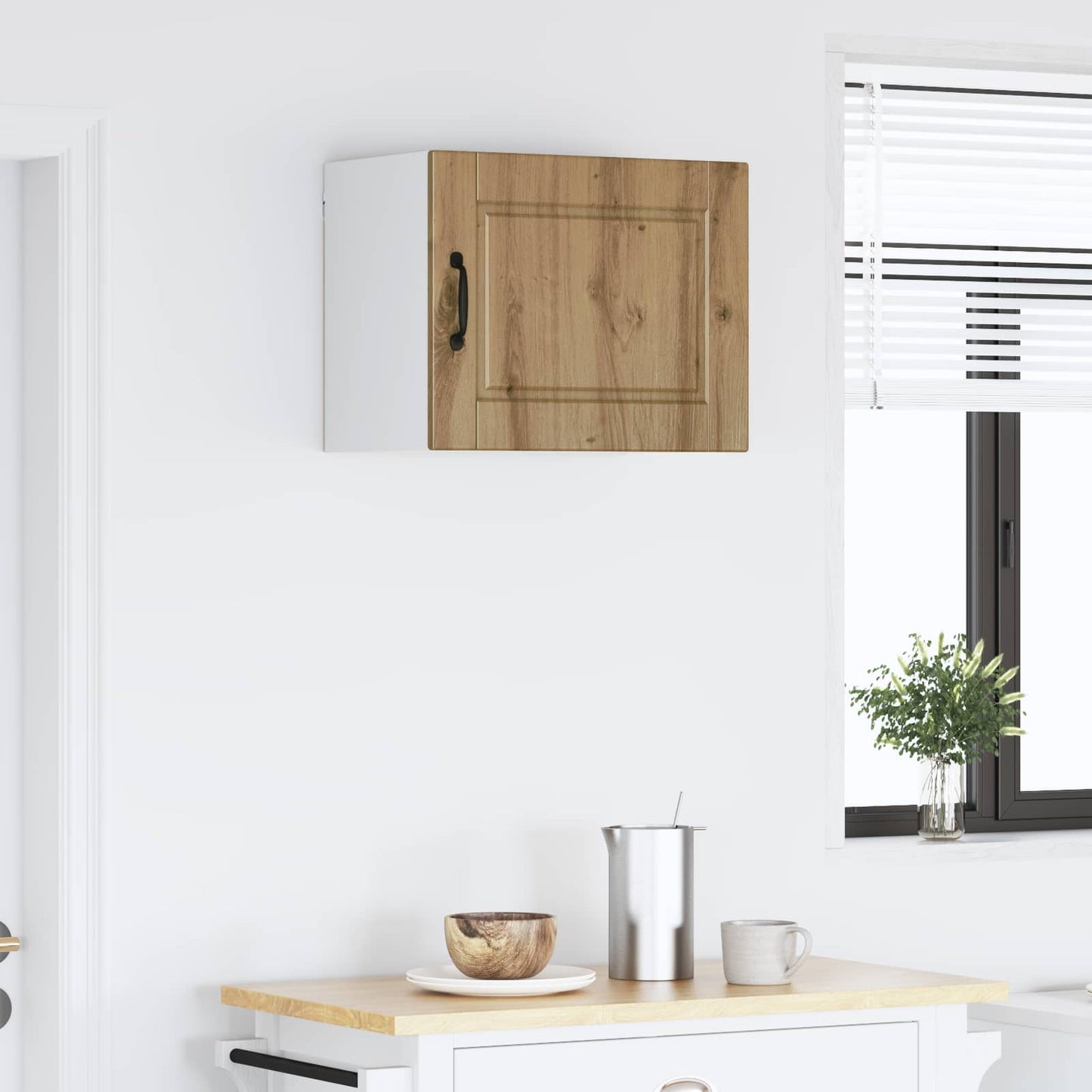 Wall Cabinet PORTO Artisan Oak 50 x 31 x 40 cm Engineered Wood