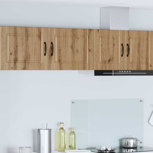 Wall Cabinet PORTO 2 pcs Artisan Oak Engineered Wood