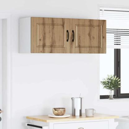 Wall Cabinet PORTO 2 pcs Artisan Oak Engineered Wood