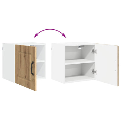 Wall Cabinet PORTO 2 pcs Artisan Oak Engineered Wood