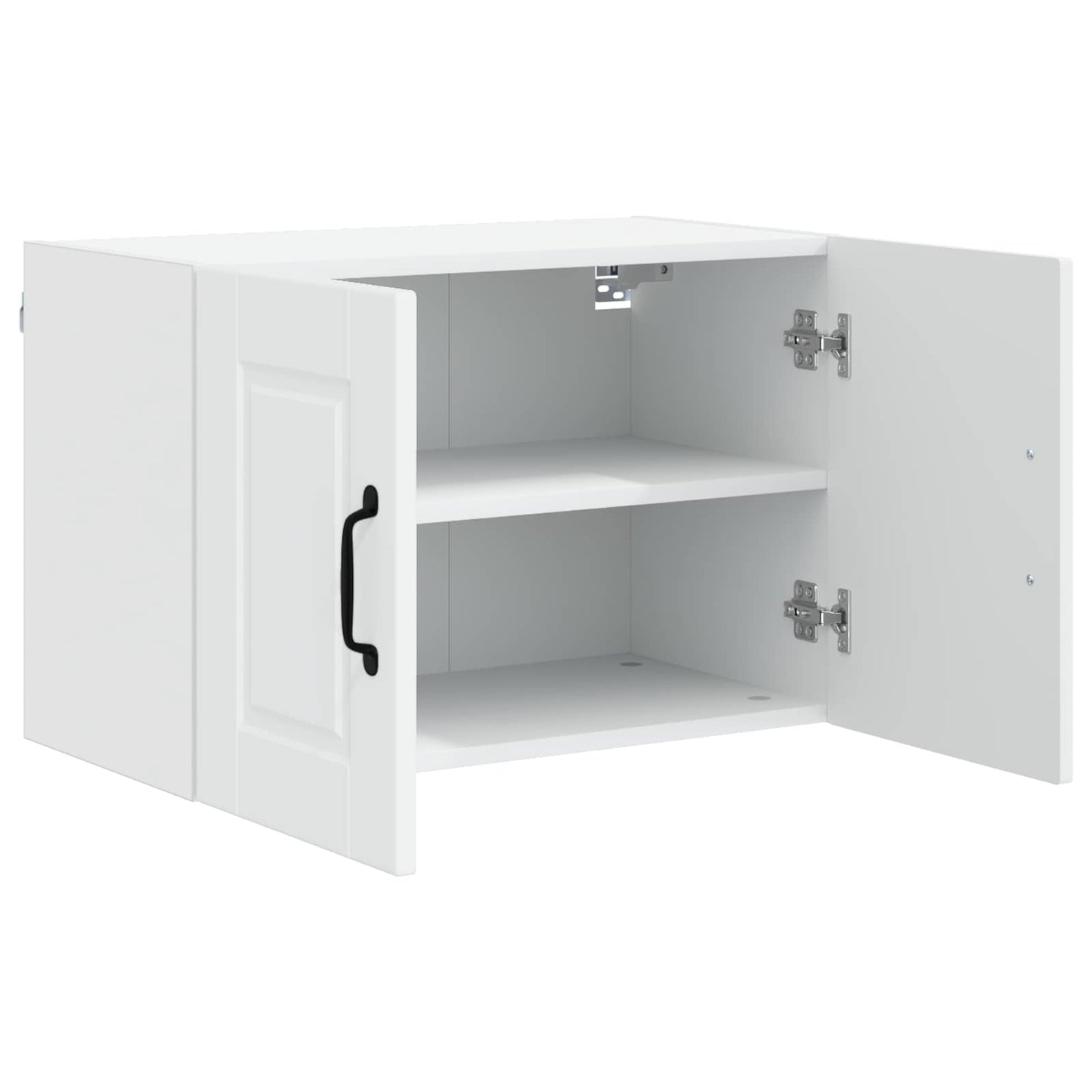 Wall Cabinet PORTO 2 pcs White Engineered Wood