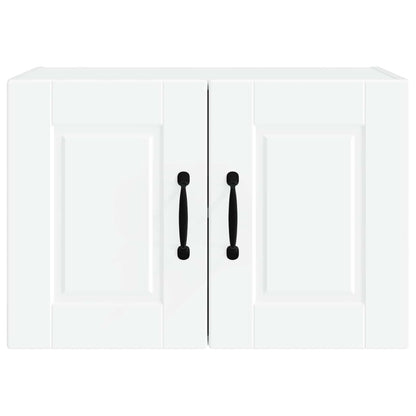 Wall Cabinet PORTO 2 pcs White Engineered Wood