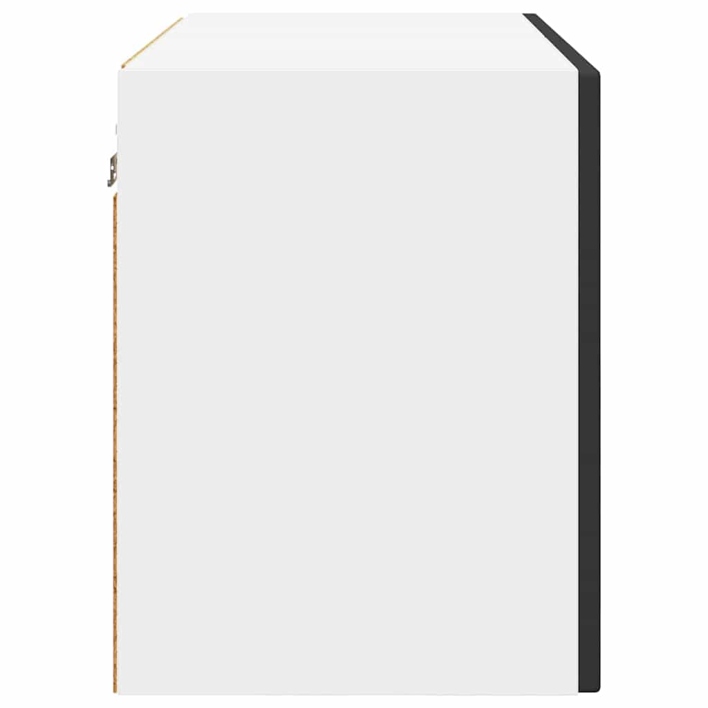 Wall Cabinet PORTO 2 pcs Black 60 x 31 x 40 cm Engineered Wood