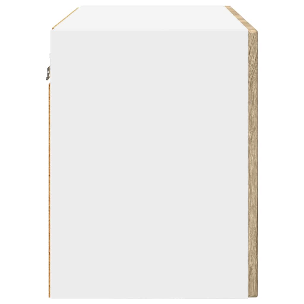 Wall Cabinet PORTO Sonoma Oak 60 x 31 x 40 cm Engineered Wood
