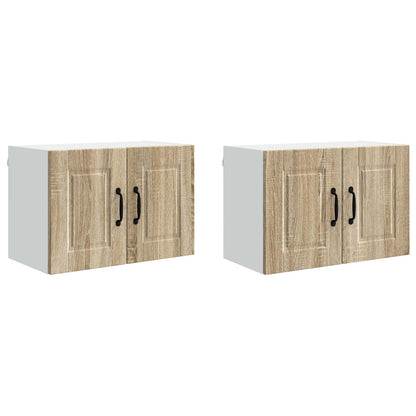 Wall Cabinet PORTO 2 pcs Sonoma Oak 60 x 31 x 40 cm