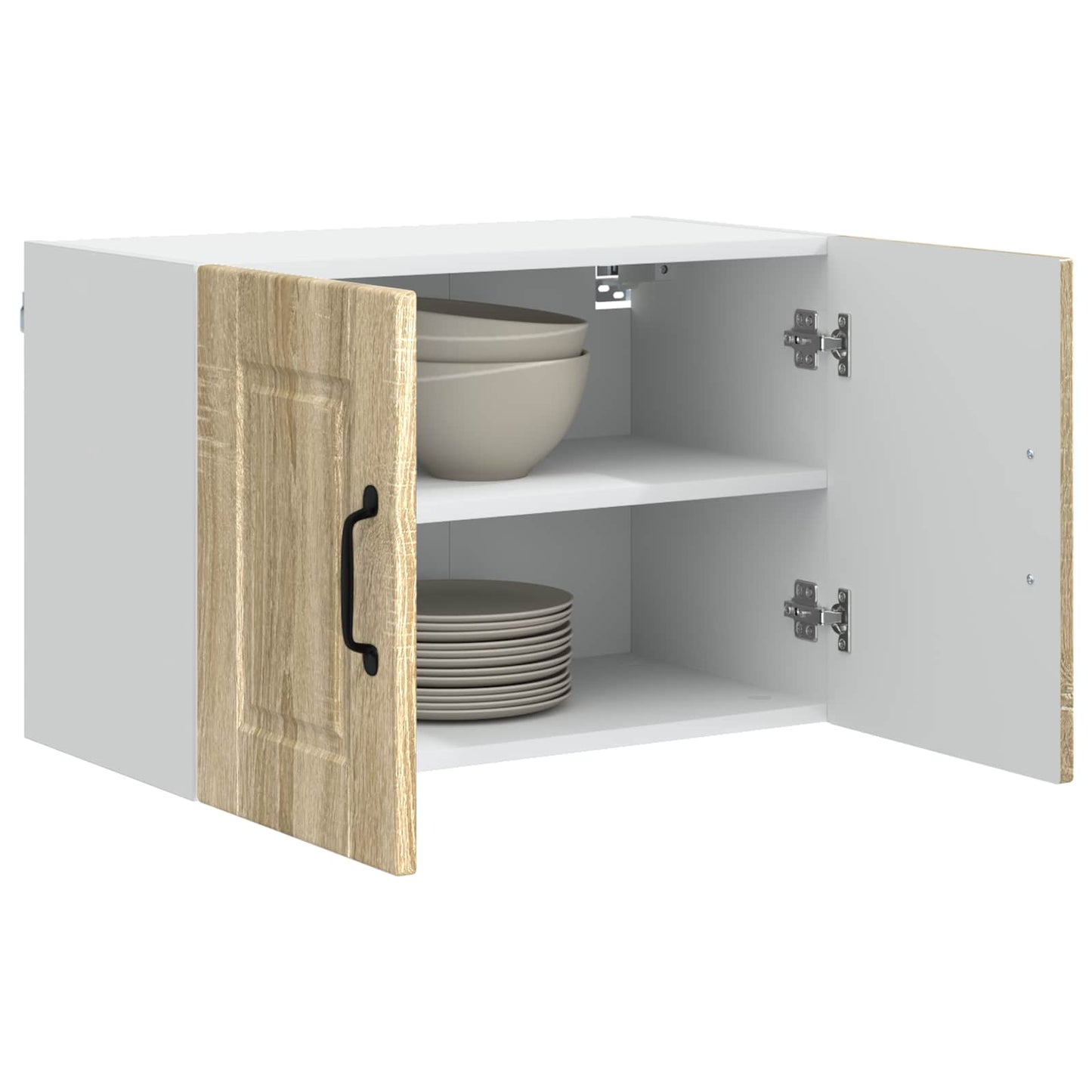 Wall Cabinet PORTO 2 pcs Sonoma Oak 60 x 31 x 40 cm