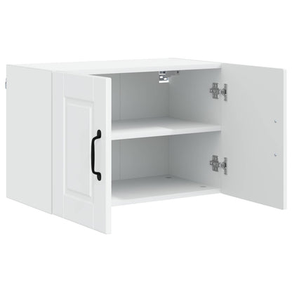 Wall Cabinet PORTO 2 pcs High Gloss White 60 x 31 x 40 cm