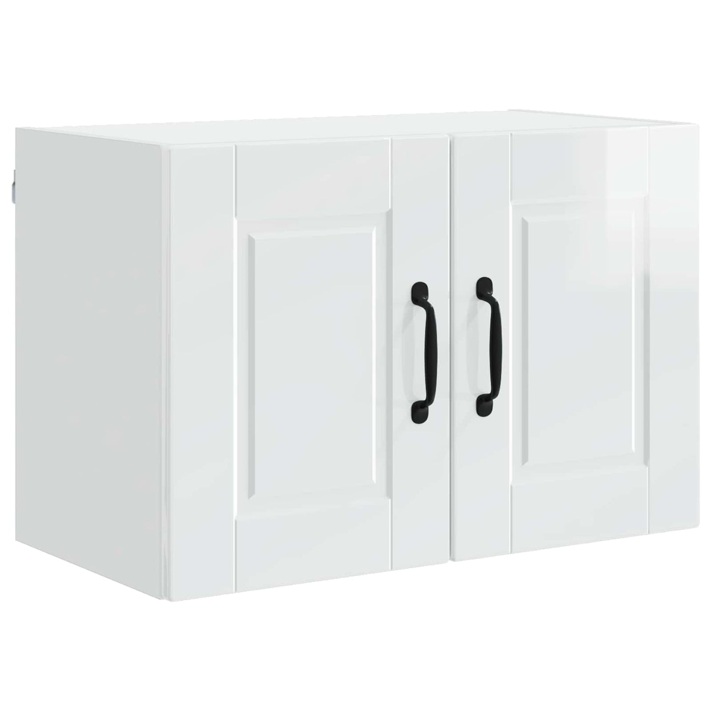 Wall Cabinet PORTO 2 pcs High Gloss White 60 x 31 x 40 cm