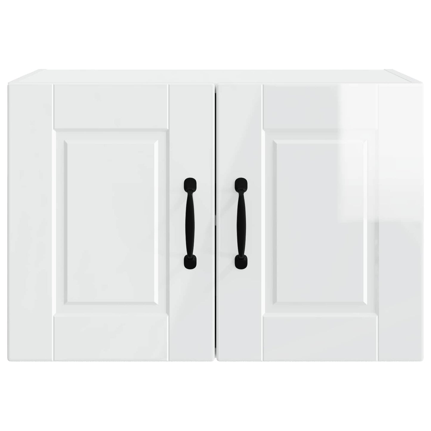 Wall Cabinet PORTO 2 pcs High Gloss White 60 x 31 x 40 cm