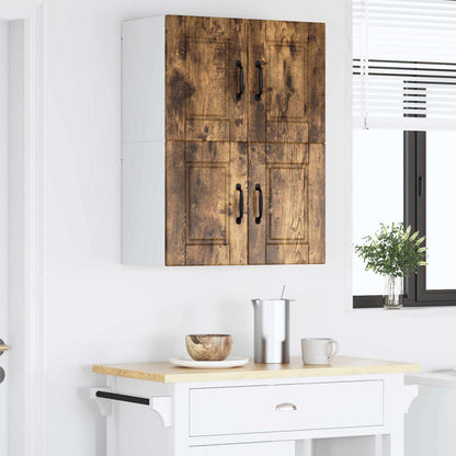 Wall Cabinet PORTO 2 pcs Smoked Oak 60 x 31 x 40 cm