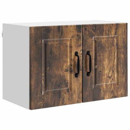 Wall Cabinet PORTO 2 pcs Smoked Oak 60 x 31 x 40 cm