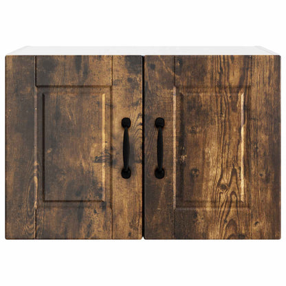 Wall Cabinet PORTO 2 pcs Smoked Oak 60 x 31 x 40 cm