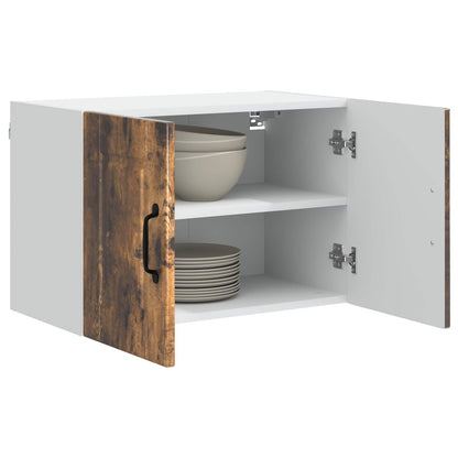 Wall Cabinet PORTO 2 pcs Smoked Oak 60 x 31 x 40 cm
