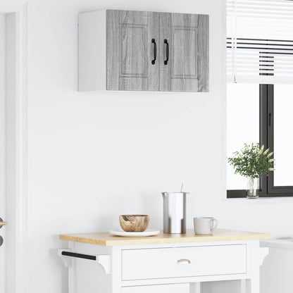 Wall Cabinet PORTO Grey Sonoma 60 x 31 x 40 cm Engineered Wood