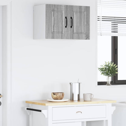 Wall Cabinet PORTO Grey Sonoma 60 x 31 x 40 cm Engineered Wood