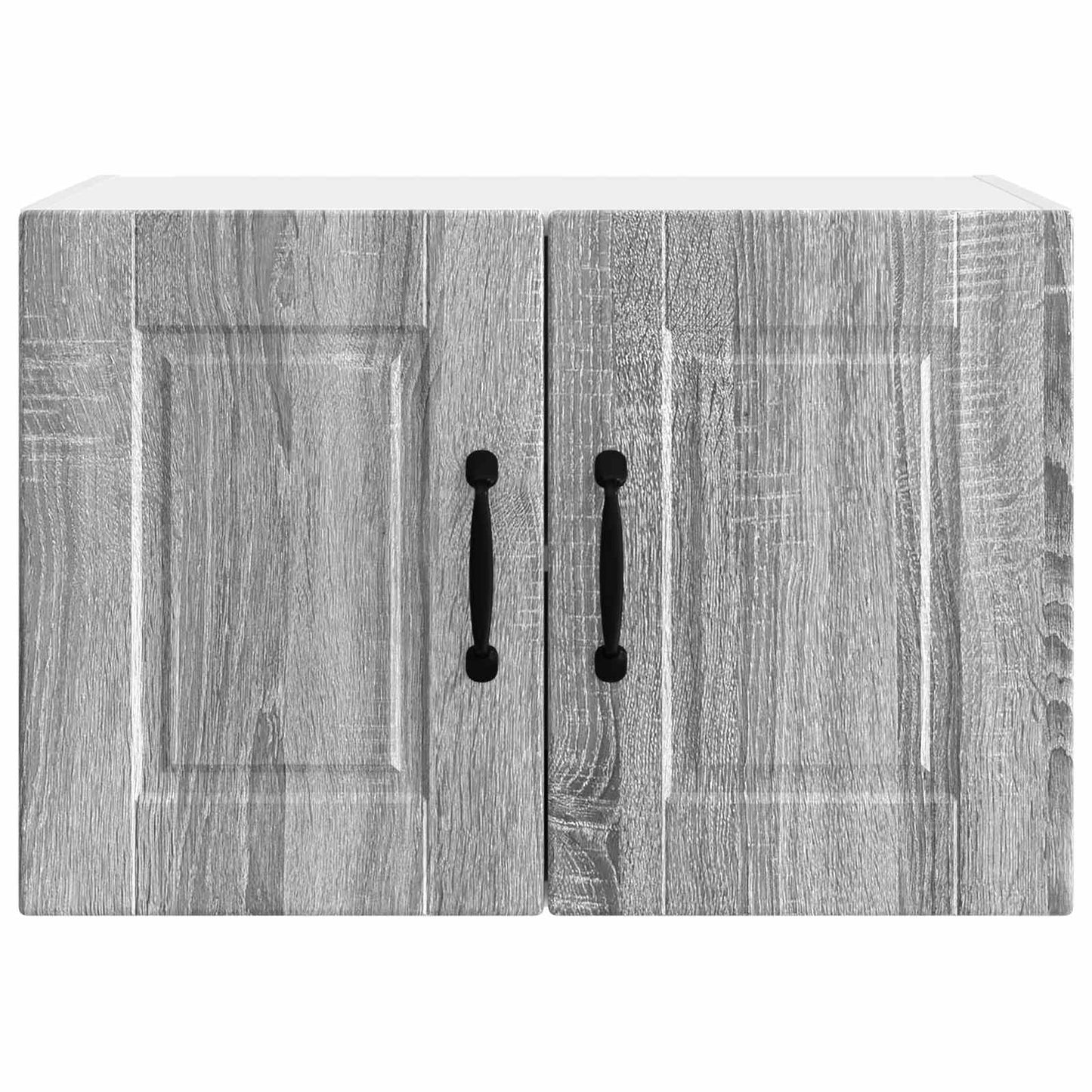 Wall Cabinet PORTO 2 pcs Grey Sonoma Engineered Wood
