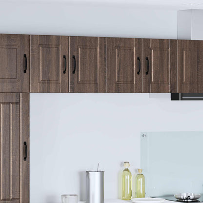 Wall Cabinet PORTO 2 pcs Brown Oak 60 x 31 x 40 cm