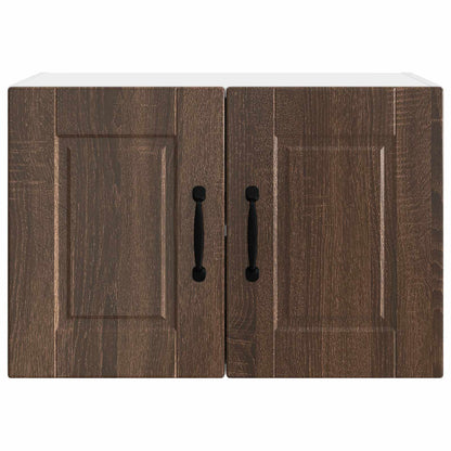 Wall Cabinet PORTO 2 pcs Brown Oak 60 x 31 x 40 cm
