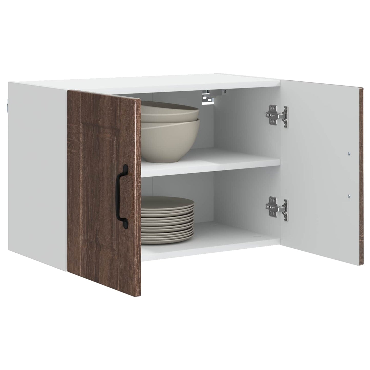 Wall Cabinet PORTO 2 pcs Brown Oak 60 x 31 x 40 cm