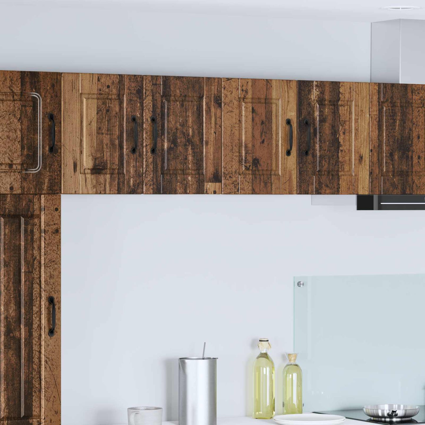 Wall Cabinet PORTO Old Wood 60 x 31 x 40 cm Engineered Wood