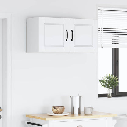 Wall Cabinet PORTO White 80 x 31 x 40 cm Engineered Wood