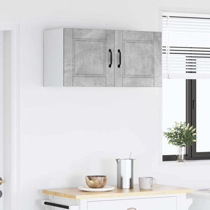 Wall Cabinet PORTO Concrete Grey 80 x 31 x 40 cm