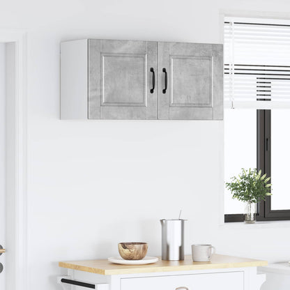 Wall Cabinet PORTO Concrete Grey 80 x 31 x 40 cm