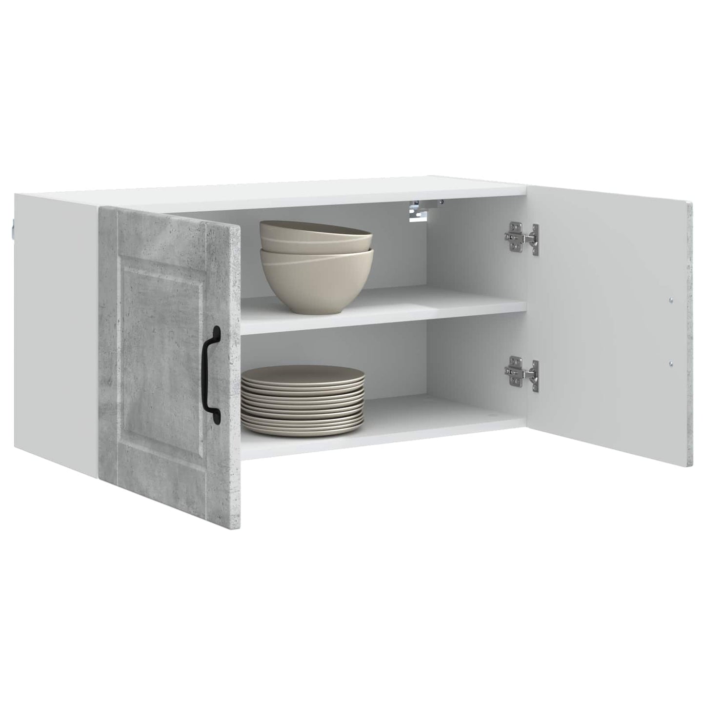 Wall Cabinet PORTO Concrete Grey 80 x 31 x 40 cm