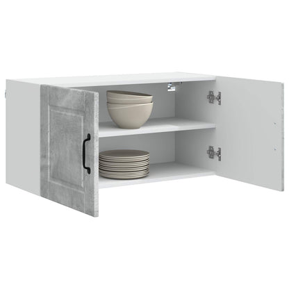 Wall Cabinet PORTO Concrete Grey 80 x 31 x 40 cm