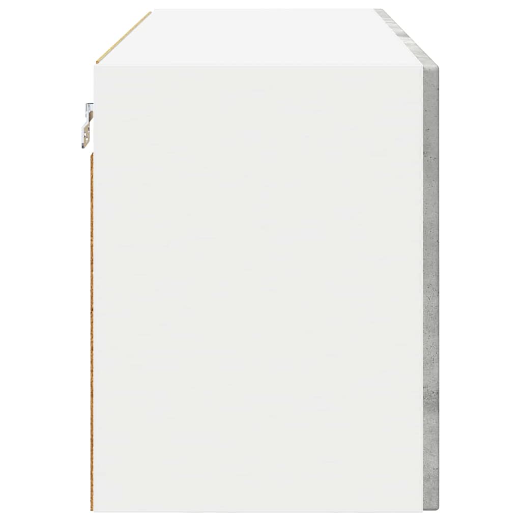 Wall Cabinet PORTO Concrete Grey 80 x 31 x 40 cm