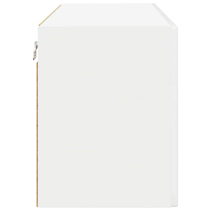 Wall Cabinet PORTO High Gloss White 80 x 31 x 40 cm