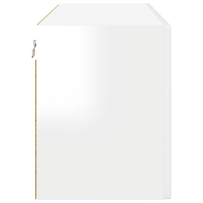 Wall Cabinet PORTO High Gloss White 80 x 31 x 40 cm