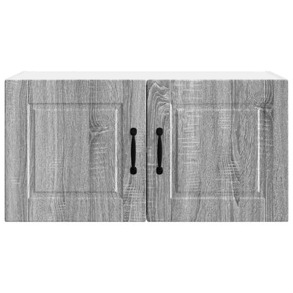 Wall Cabinet PORTO Grey Sonoma 80 x 31 x 40 cm Engineered Wood