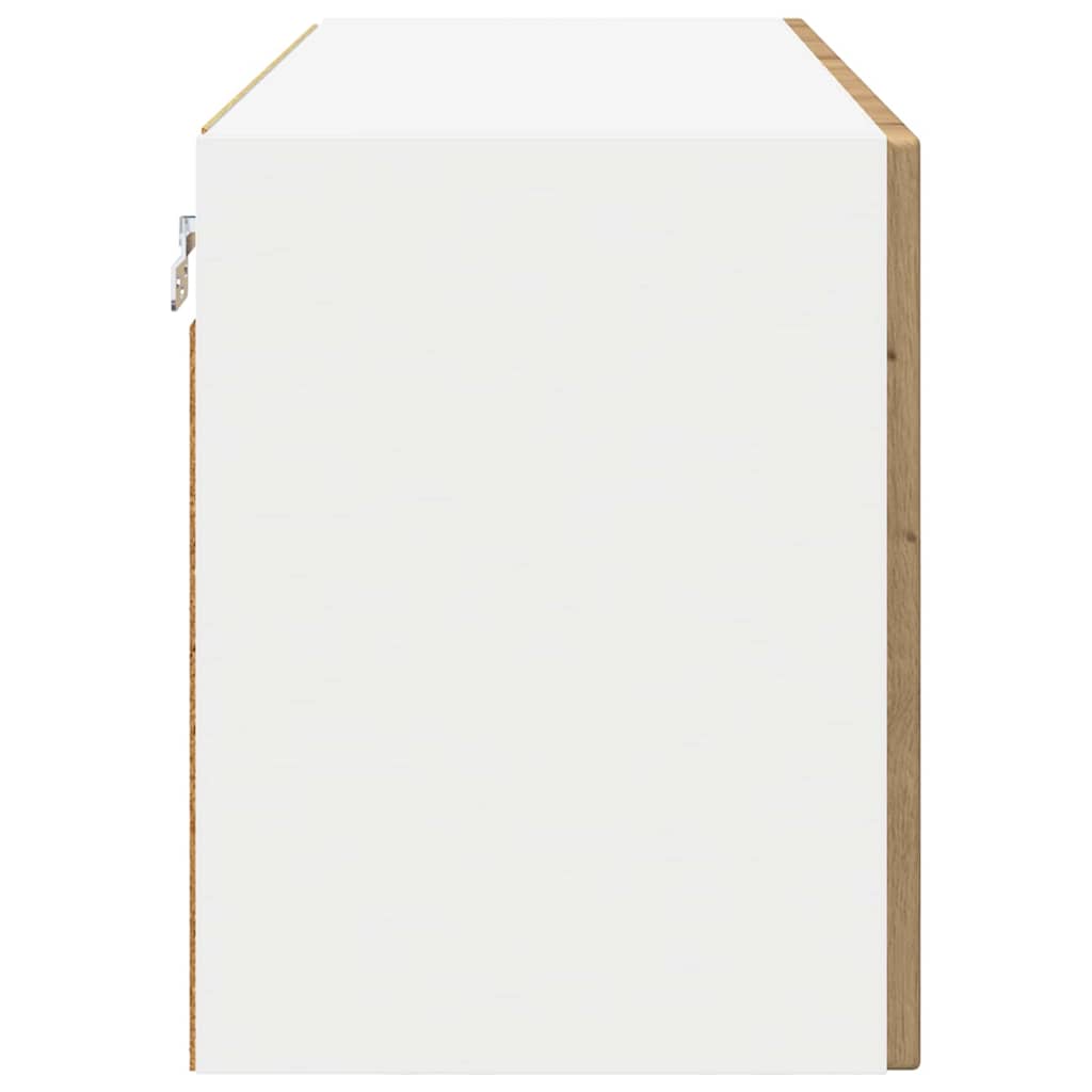 Wall Cabinet PORTO Artisan Oak 80 x 31 x 40 cm Engineered Wood