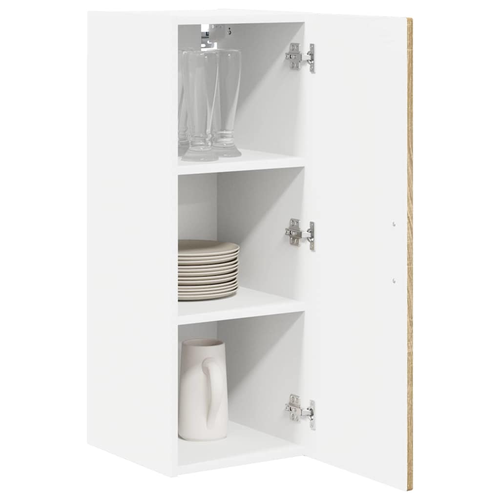Wall Cabinet PORTO Sonoma Oak 30 x 31 x 80 cm Engineered Wood