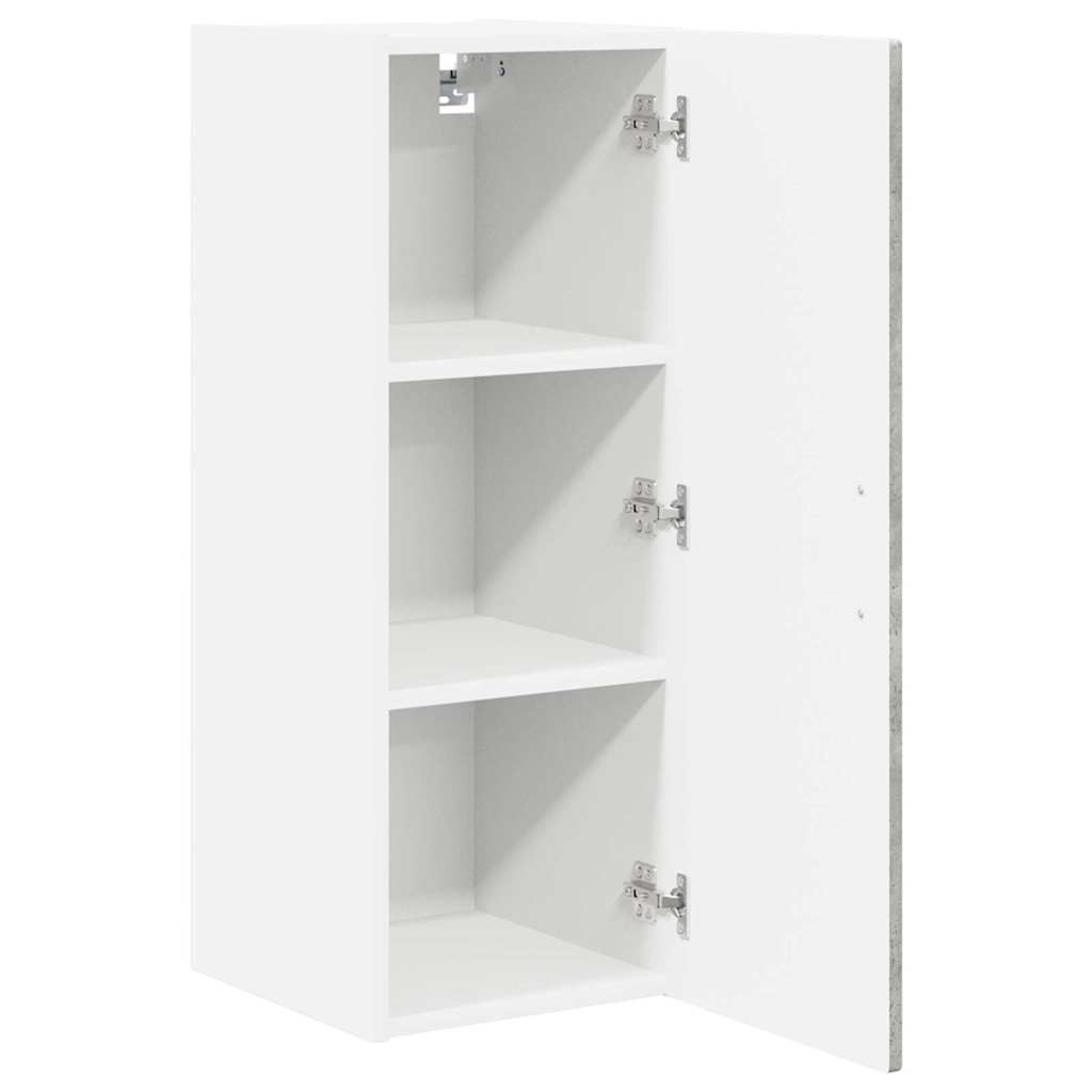 Wall Cabinet PORTO 2 pcs Concrete Grey 30 x 31 x 80 cm