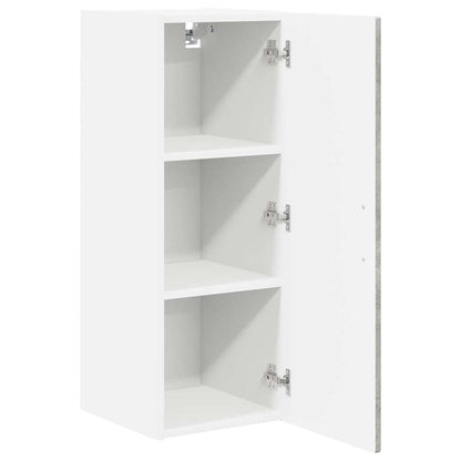 Wall Cabinet PORTO 2 pcs Concrete Grey 30 x 31 x 80 cm