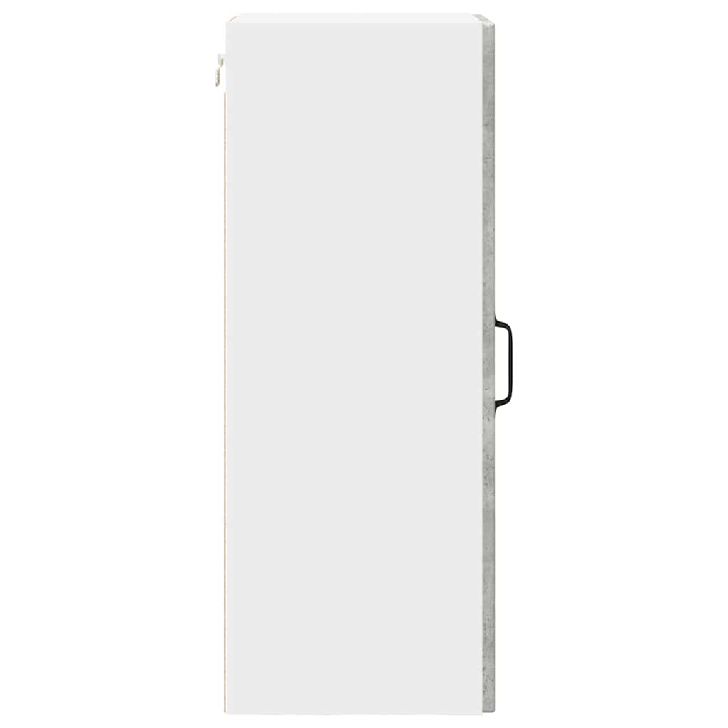 Wall Cabinet PORTO 2 pcs Concrete Grey 30 x 31 x 80 cm