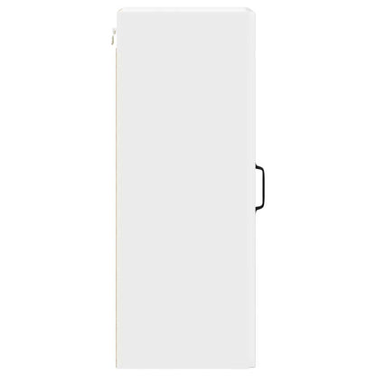 Wall Cabinet PORTO 2 pcs High Gloss White 30 x 31 x 80 cm