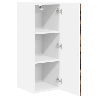 Wall Cabinet PORTO Smoked Oak 30 x 31 x 80 cm Engineered Wood